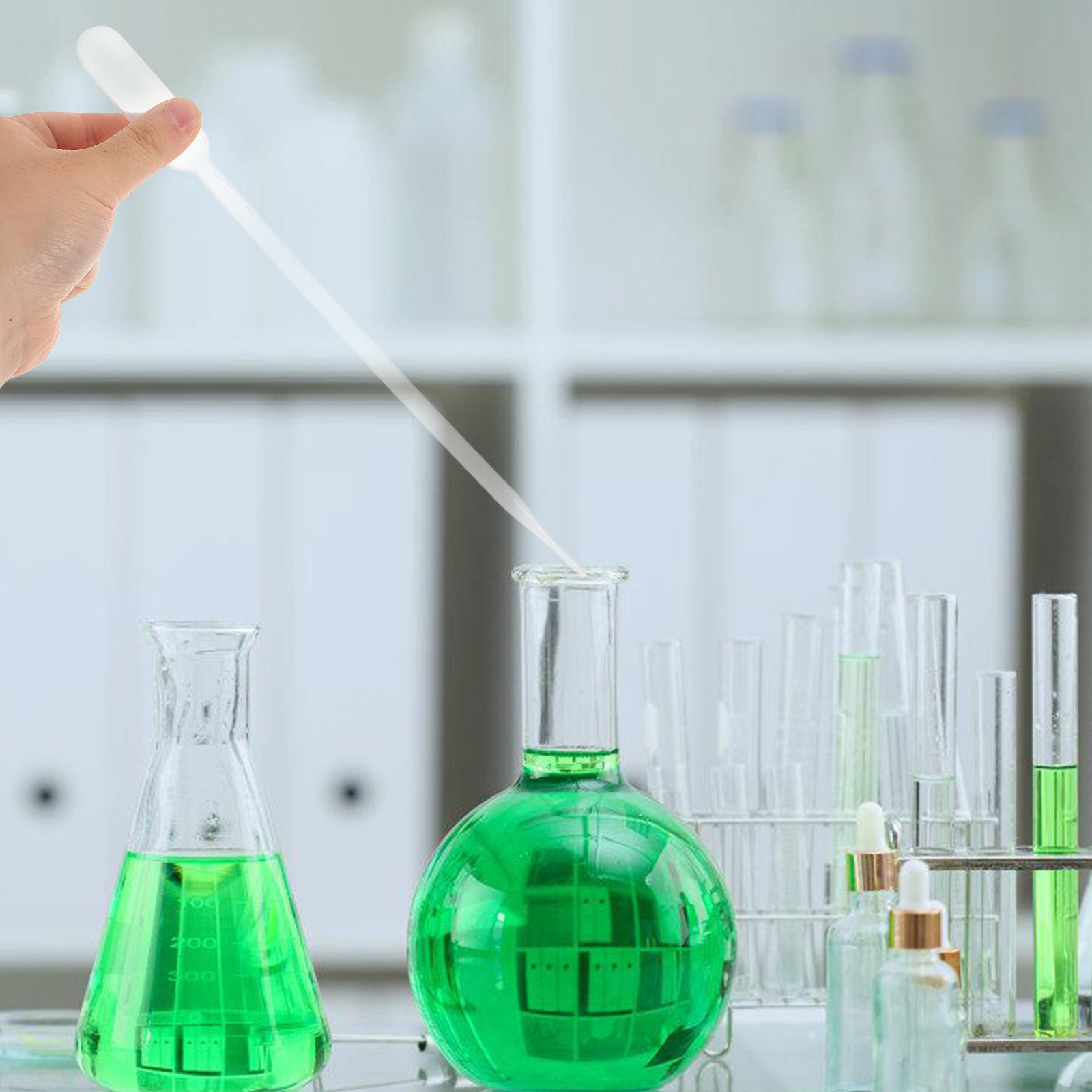 Essential Oils - 100 buah Pipet Transfer Plastik dengan