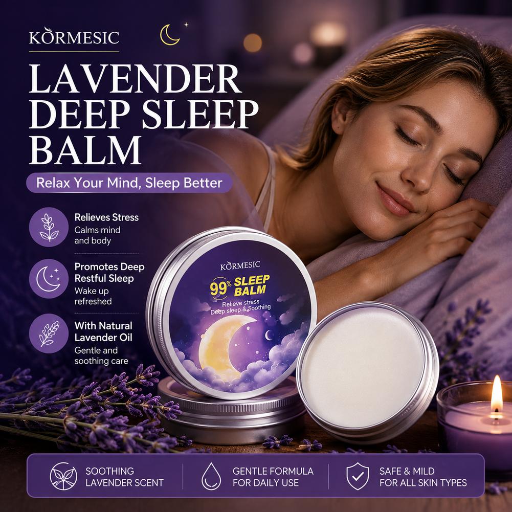 Lavender Oil - Balsem Tidur Nyenyak Aroma Lavender, Minyak