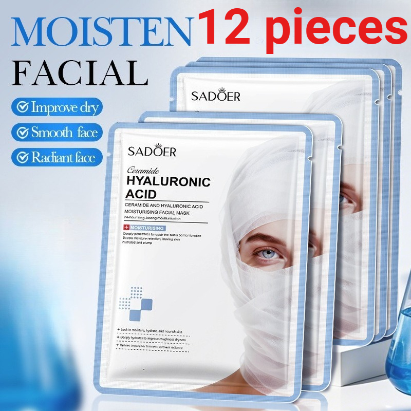 Echinacea - 12 Lembar Masker Wajah SADOER Ceramide