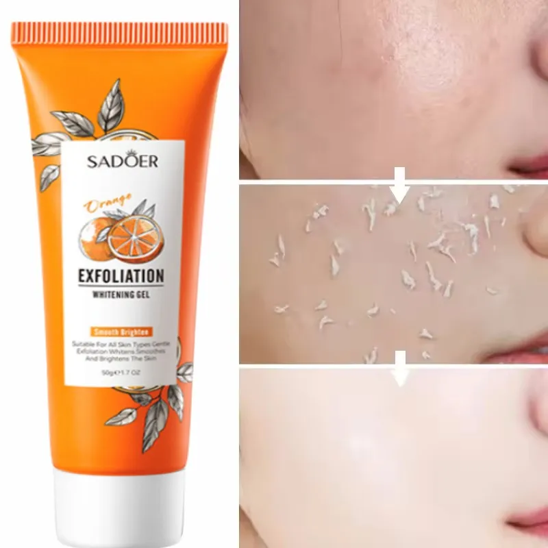 Echinacea - Gel Pengelupas Kulit Jeruk Scrub Wajah