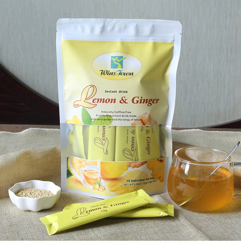Ginger Tea - Teh Jahe Lemon Alami Pereda Nyeri