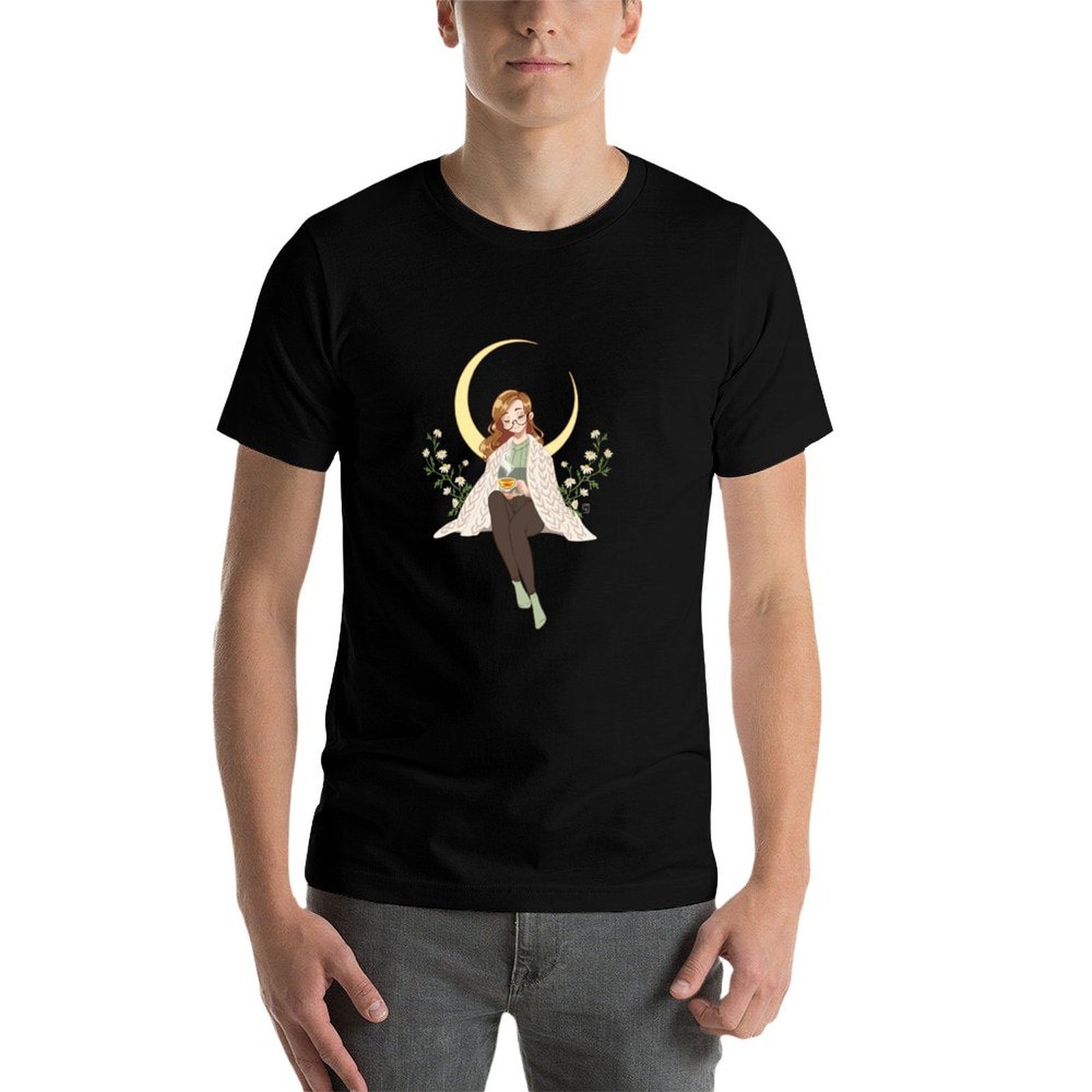 Kaos dengan Motif Teh Chamomil - Chamomile Tea ulasan dan harga