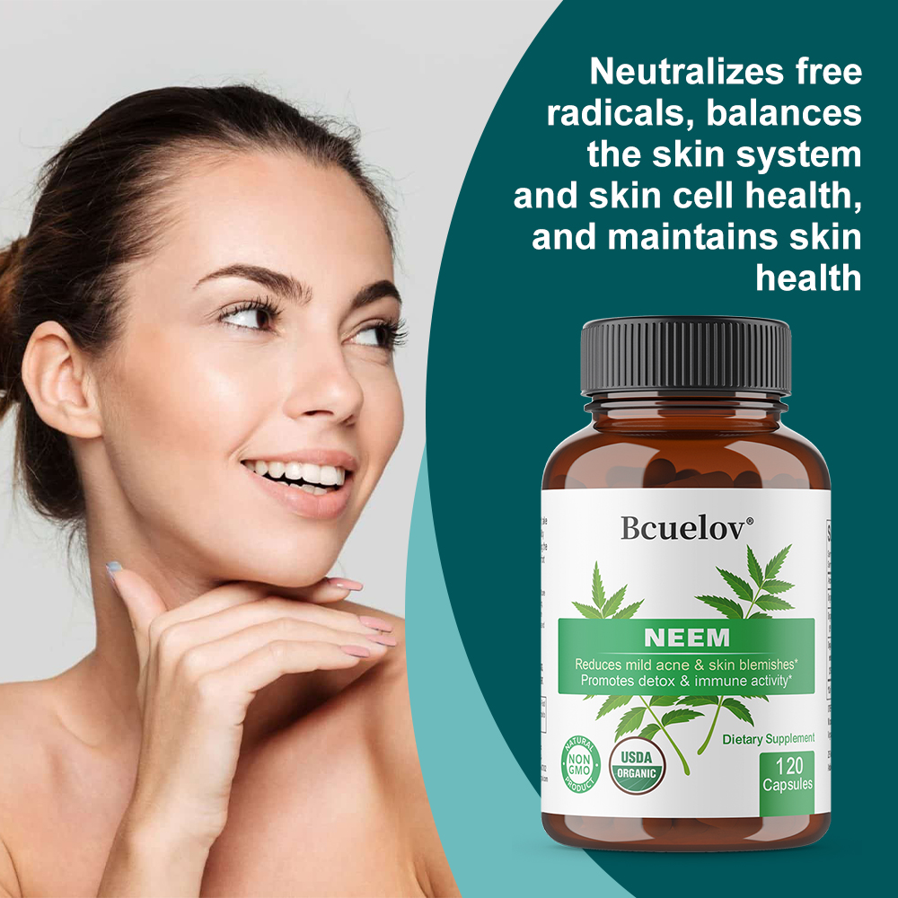 Kapsul Daun Neem Organik, Supl - Herbal Supplement ulasan dan harga