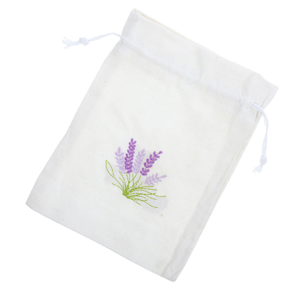 Kantong Kain Serut Pola Lavend - Dried Herbs ulasan dan harga