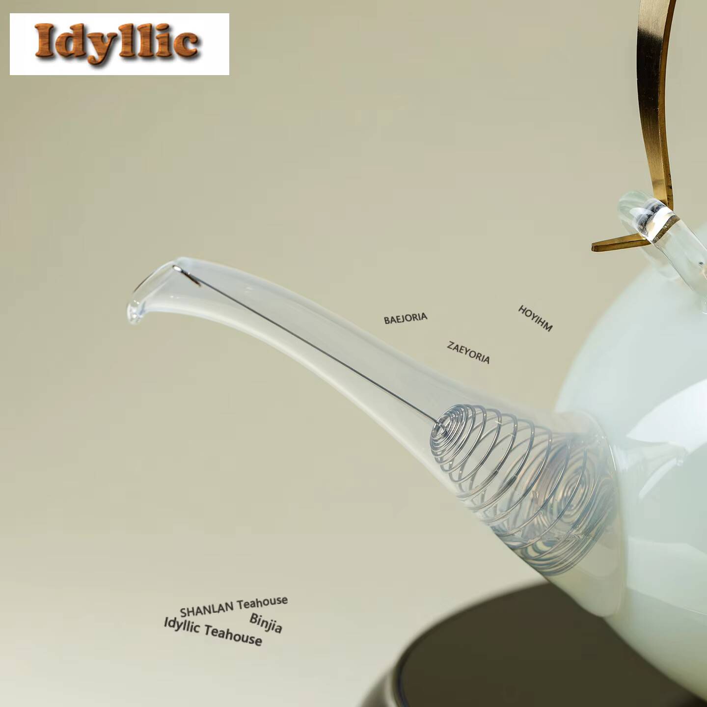Ketel Air Panas Kaca Es Jade 8 - Herbal Tea ulasan dan harga