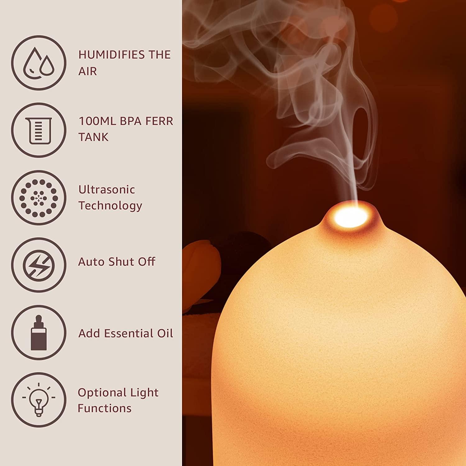 Diffuser Minyak Esensial Keram - Lavender Oil ulasan dan harga