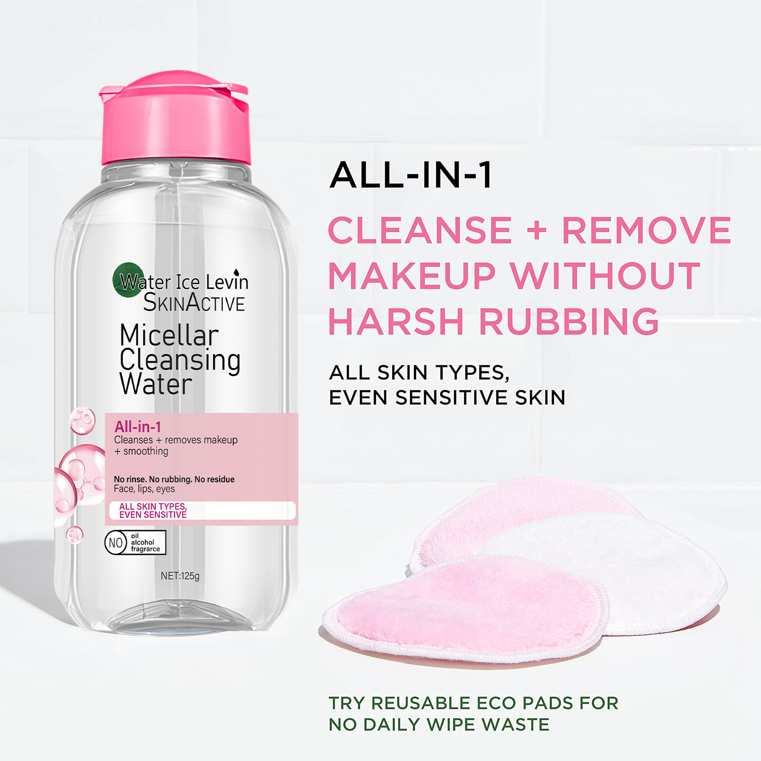 Air Es Levin Micellar Water: P - Echinacea ulasan dan harga