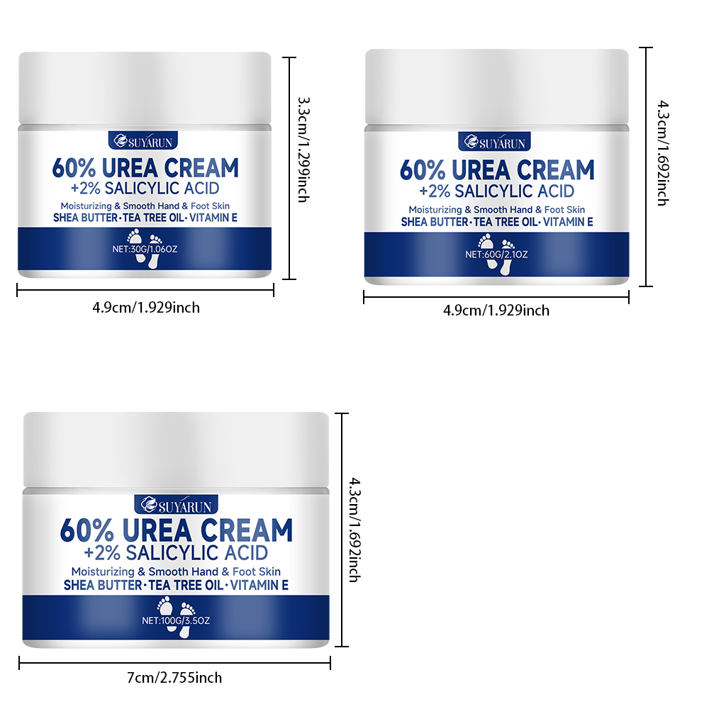 SUYARUN 60% Urea Foot Cream un - Herbal Tincture ulasan dan harga